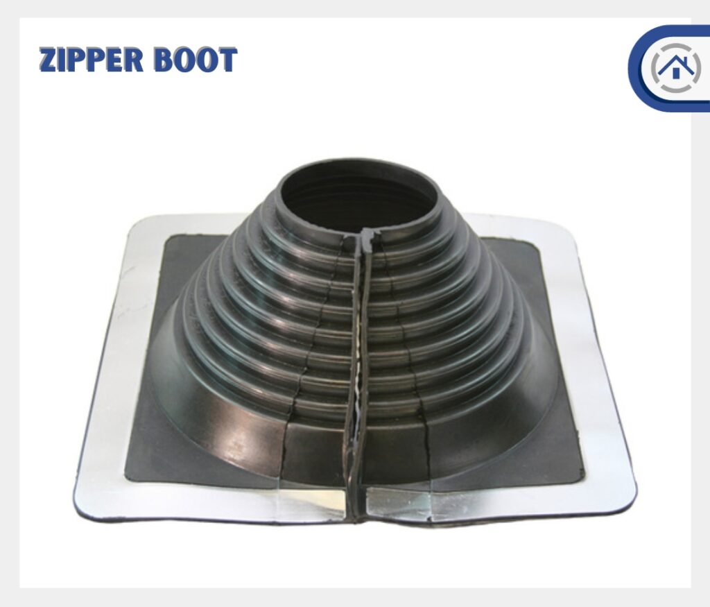 an image of a zipper pipe boot