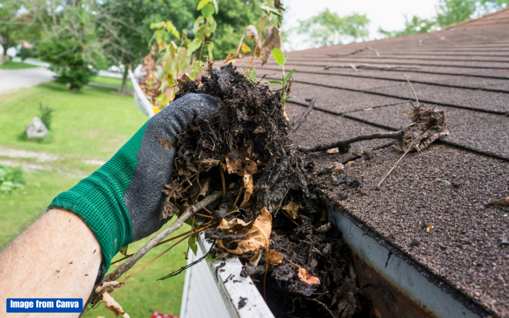 gutter cleaning (Wisconsin Winter Roof Care)