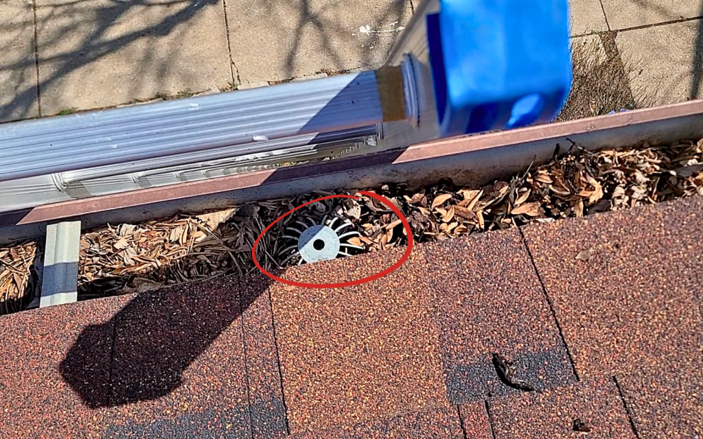 downspout outlet