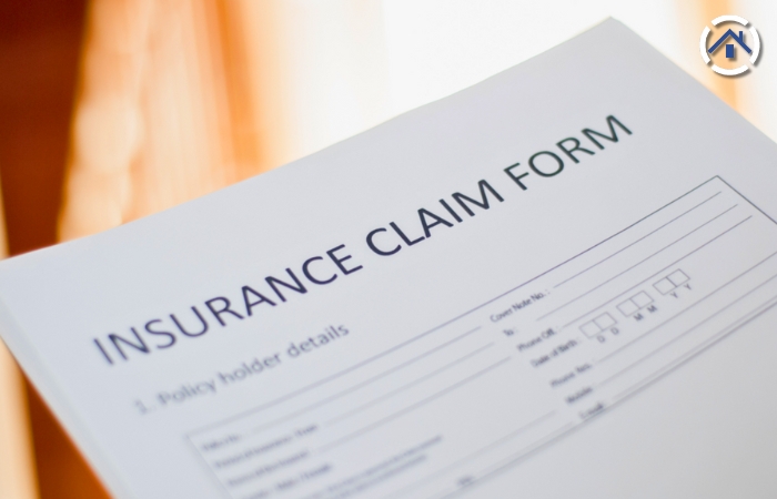 Insurance claim form to be filled out by the policy holder